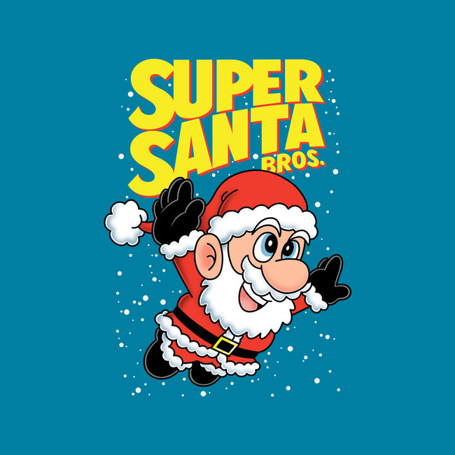 Super Santa Bros-None-Fleece-Blanket-Barbadifuoco