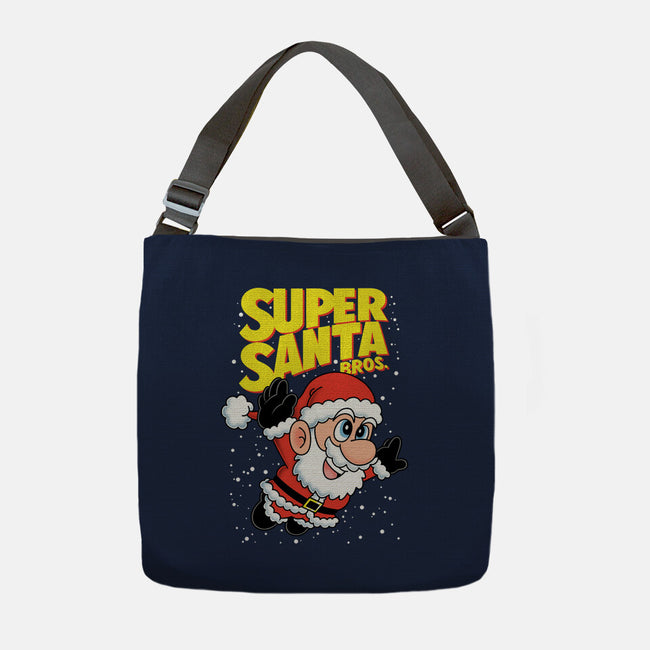 Super Santa Bros-None-Adjustable Tote-Bag-Barbadifuoco