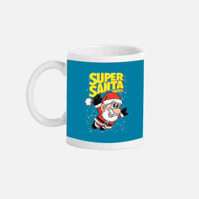 Super Santa Bros-None-Mug-Drinkware-Barbadifuoco