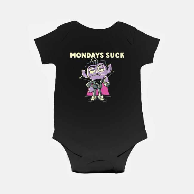 Mondays Suck-Baby-Basic-Onesie-naomori