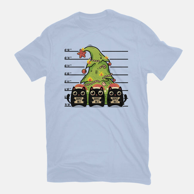 The Usual Kitty Suspects-Womens-Fitted-Tee-erion_designs