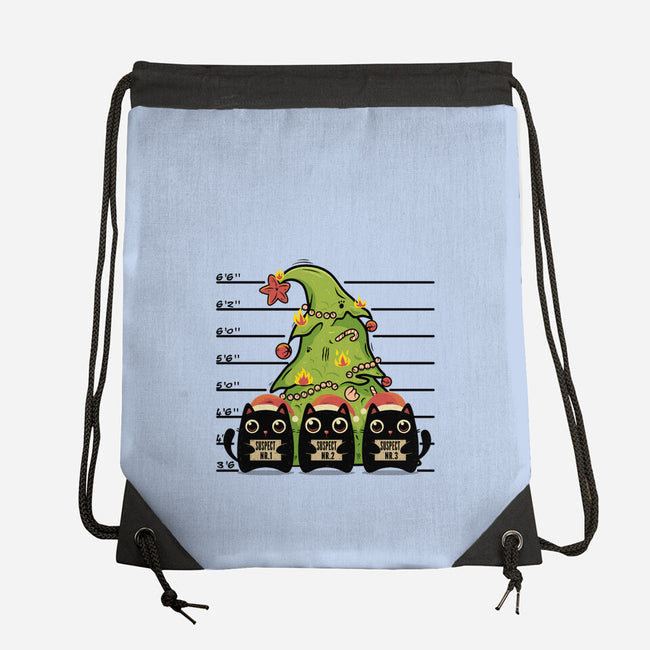 The Usual Kitty Suspects-None-Drawstring-Bag-erion_designs