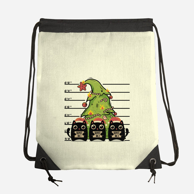 The Usual Kitty Suspects-None-Drawstring-Bag-erion_designs