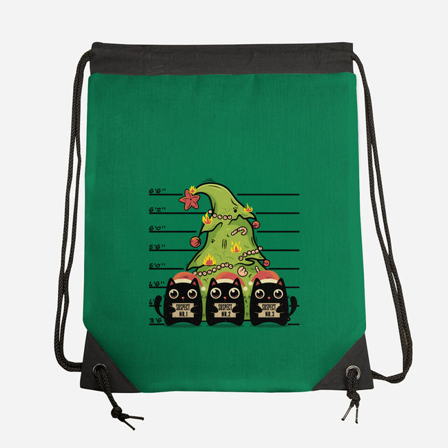 The Usual Kitty Suspects-None-Drawstring-Bag-erion_designs