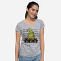 The Usual Kitty Suspects-Womens-V-Neck-Tee-erion_designs