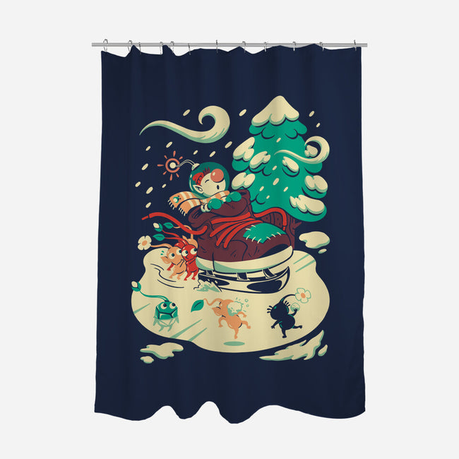 Tiny Winter-None-Polyester-Shower Curtain-Henrique Torres