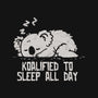 Koalified To Sleep All Day-Youth-Basic-Tee-koalastudio