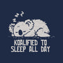 Koalified To Sleep All Day-Youth-Basic-Tee-koalastudio