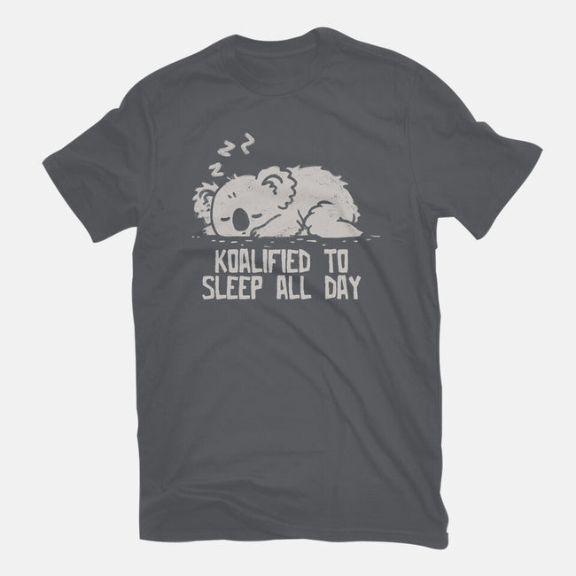 Koalified To Sleep All Day-Mens-Premium-Tee-koalastudio