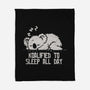 Koalified To Sleep All Day-None-Fleece-Blanket-koalastudio