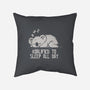 Koalified To Sleep All Day-None-Removable Cover w Insert-Throw Pillow-koalastudio