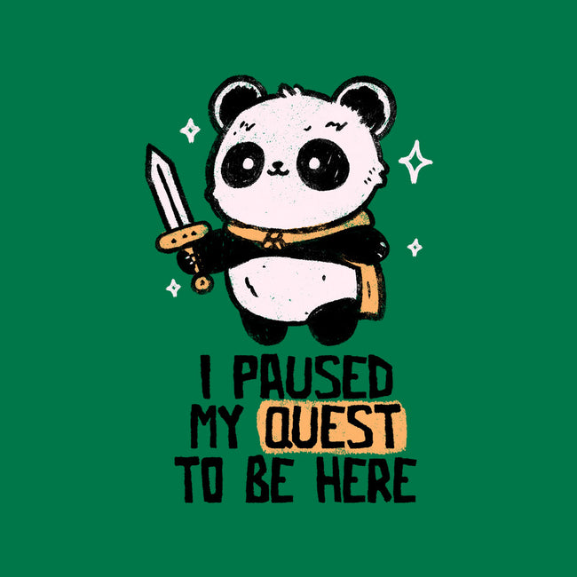 I Paused My Quest To Be Here-None-Drawstring-Bag-koalastudio