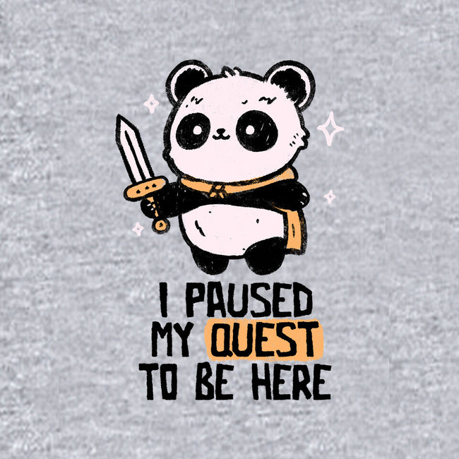I Paused My Quest To Be Here-Unisex-Pullover-Sweatshirt-koalastudio