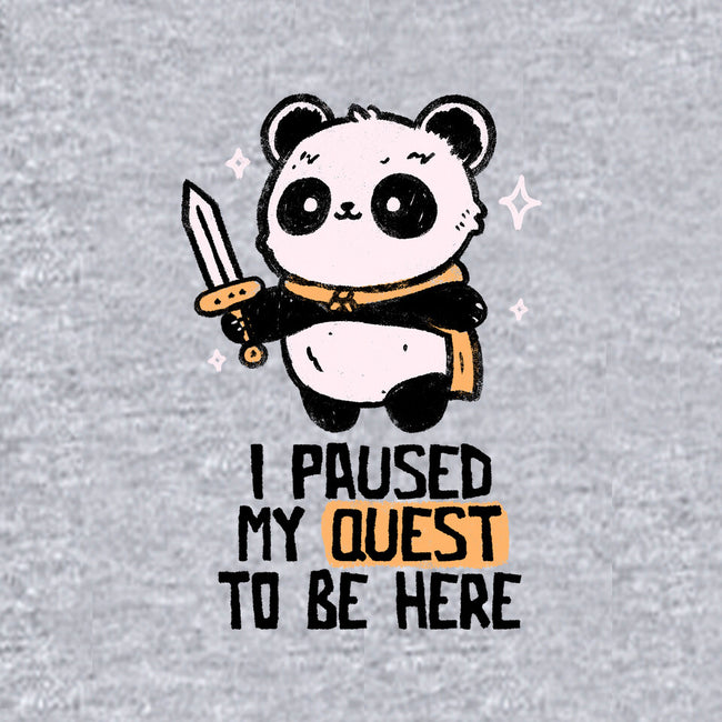 I Paused My Quest To Be Here-Unisex-Basic-Tank-koalastudio