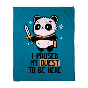 I Paused My Quest To Be Here