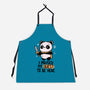 I Paused My Quest To Be Here-Unisex-Kitchen-Apron-koalastudio