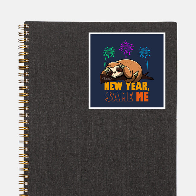 New Year Same Me-None-Glossy-Sticker-Boggs Nicolas