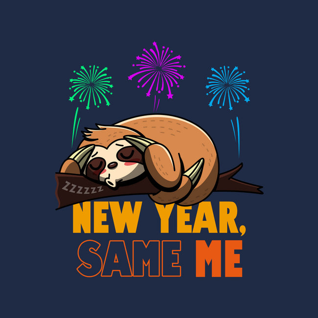 New Year Same Me-Womens-Fitted-Tee-Boggs Nicolas