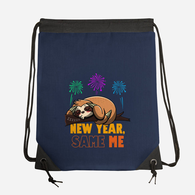 New Year Same Me-None-Drawstring-Bag-Boggs Nicolas