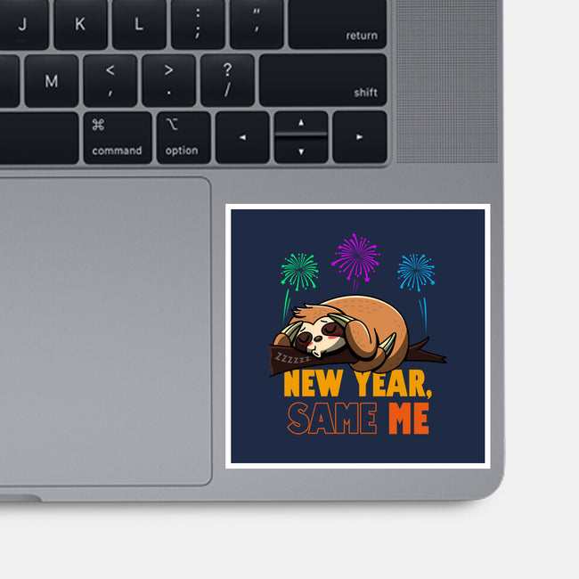 New Year Same Me-None-Glossy-Sticker-Boggs Nicolas