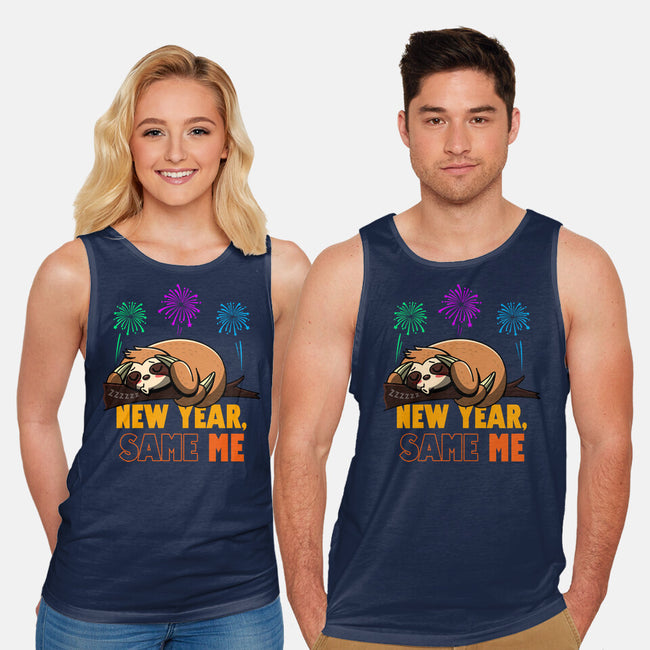 New Year Same Me-Unisex-Basic-Tank-Boggs Nicolas