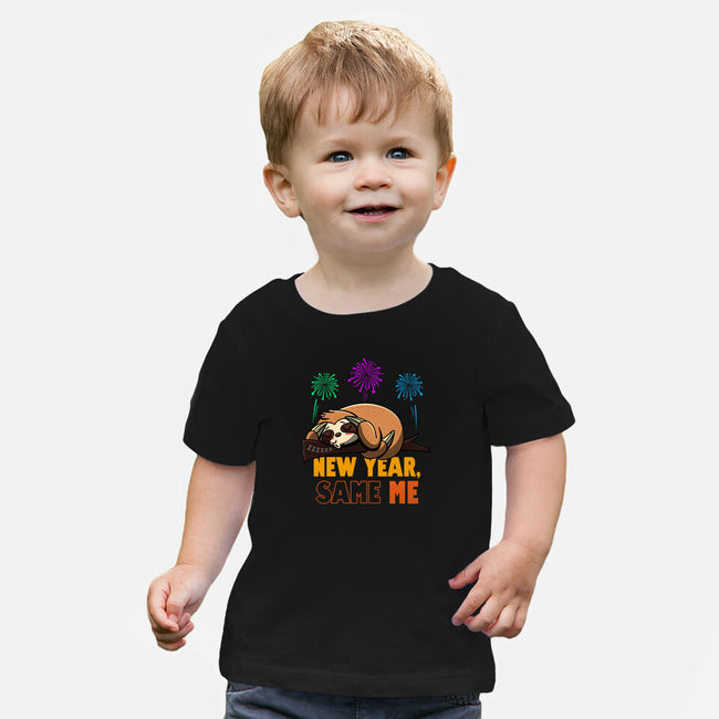 New Year Same Me-Baby-Basic-Tee-Boggs Nicolas