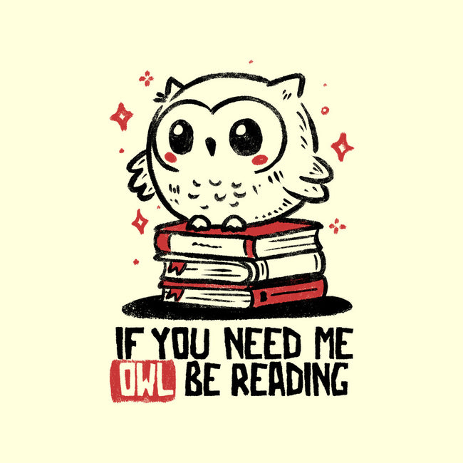 If You Need Me Owl Be Reading-None-Fleece-Blanket-koalastudio