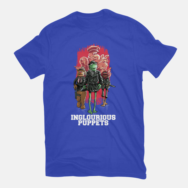 Inglourious Puppets-Unisex-Basic-Tee-zascanauta