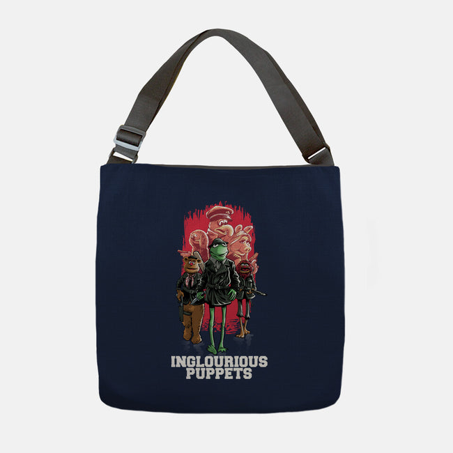 Inglourious Puppets-None-Adjustable Tote-Bag-zascanauta