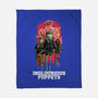 Inglourious Puppets-None-Fleece-Blanket-zascanauta