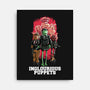 Inglourious Puppets-None-Stretched-Canvas-zascanauta