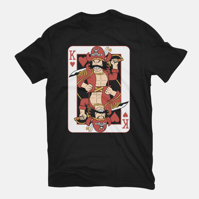 Pirate King Card-Mens-Heavyweight-Tee-naomori