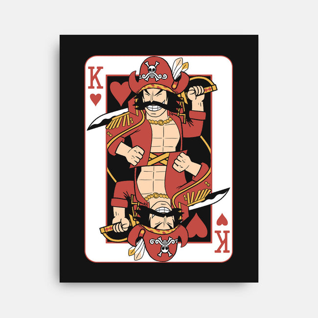 Pirate King Card-None-Stretched-Canvas-naomori