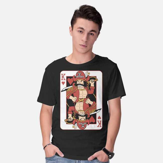 Pirate King Card-Mens-Basic-Tee-naomori