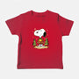 Snoopy's Cozy Christmas-Baby-Basic-Tee-JamesQJO