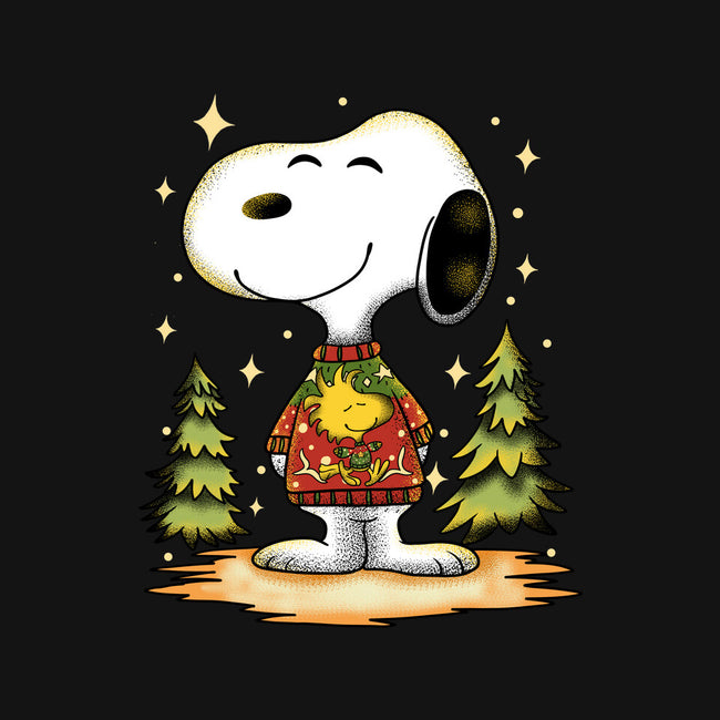 Snoopy's Cozy Christmas-Youth-Basic-Tee-JamesQJO