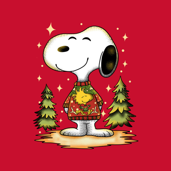 Snoopy's Cozy Christmas-Youth-Basic-Tee-JamesQJO