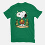 Snoopy's Cozy Christmas-Mens-Basic-Tee-JamesQJO