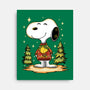 Snoopy's Cozy Christmas-None-Stretched-Canvas-JamesQJO