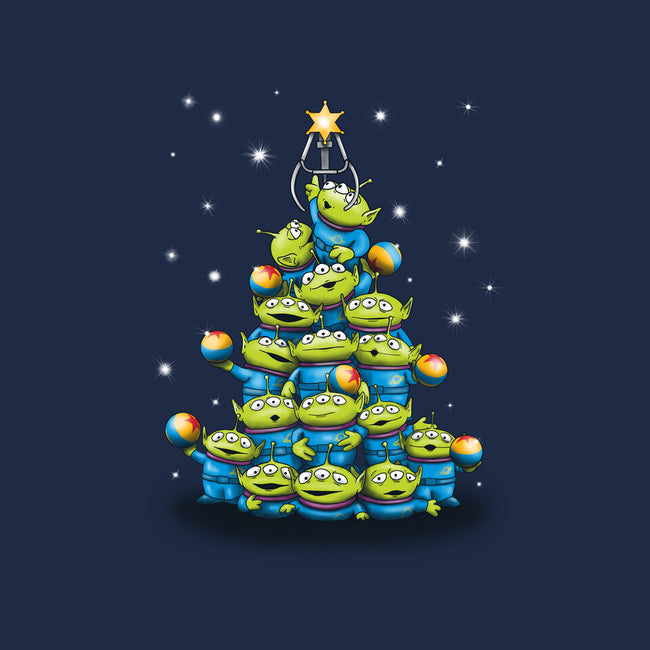 Ohh The Claw-mas Tree-None-Glossy-Sticker-NMdesign