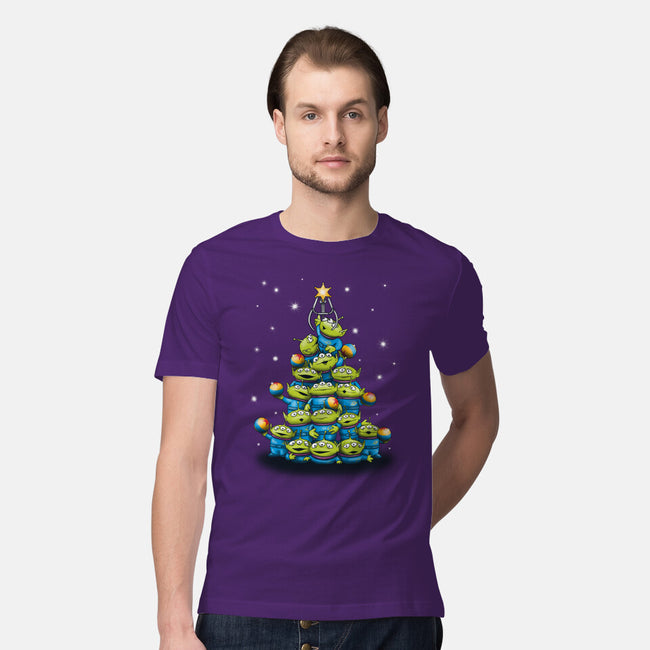 Ohh The Claw-mas Tree-Mens-Premium-Tee-NMdesign