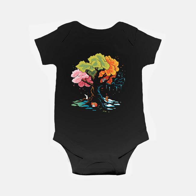 Season Tree-Baby-Basic-Onesie-Vallina84