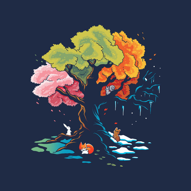 Season Tree-Womens-Fitted-Tee-Vallina84