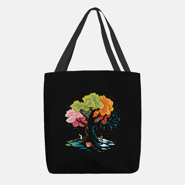 Season Tree-None-Basic Tote-Bag-Vallina84