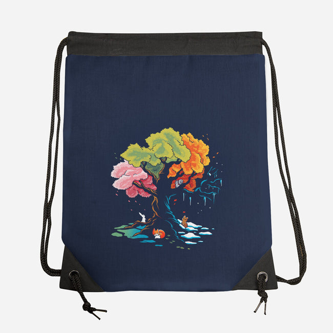 Season Tree-None-Drawstring-Bag-Vallina84