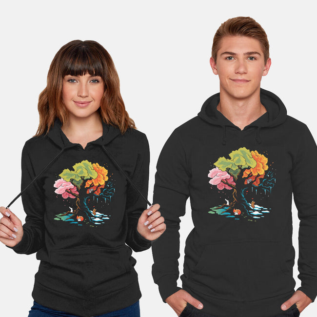 Season Tree-Unisex-Pullover-Sweatshirt-Vallina84