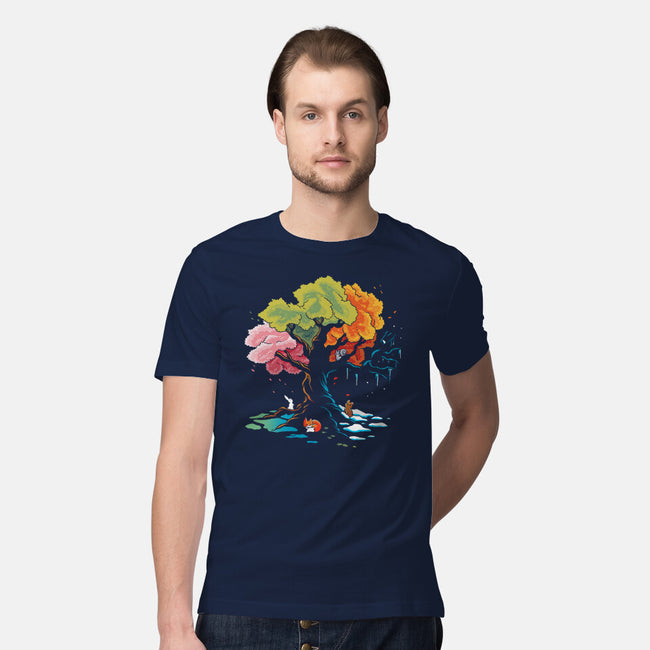 Season Tree-Mens-Premium-Tee-Vallina84