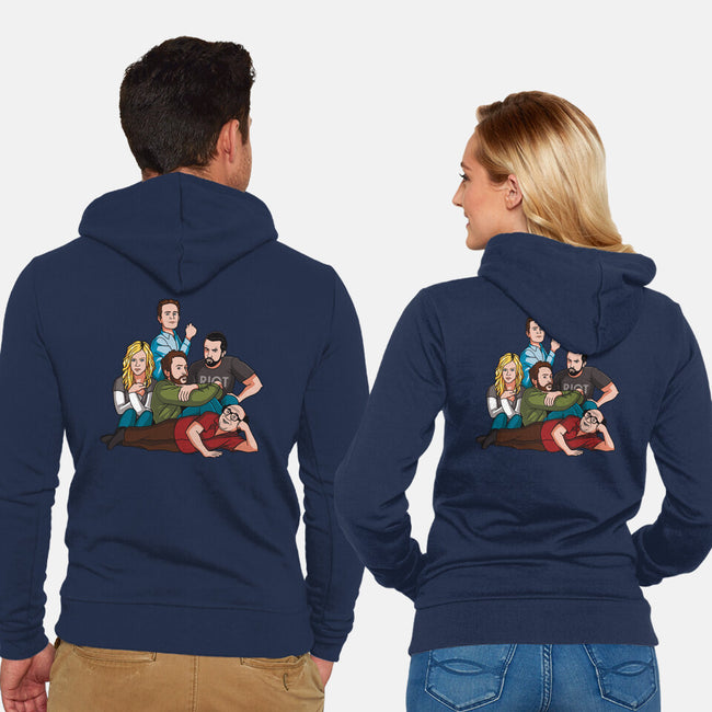 The Paddy's Club-Unisex-Zip-Up-Sweatshirt-jasesa