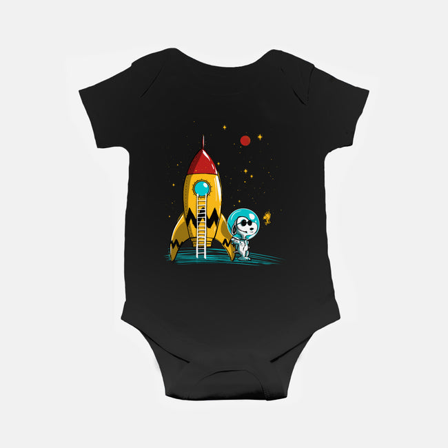 Space Explorer-Baby-Basic-Onesie-kharmazero