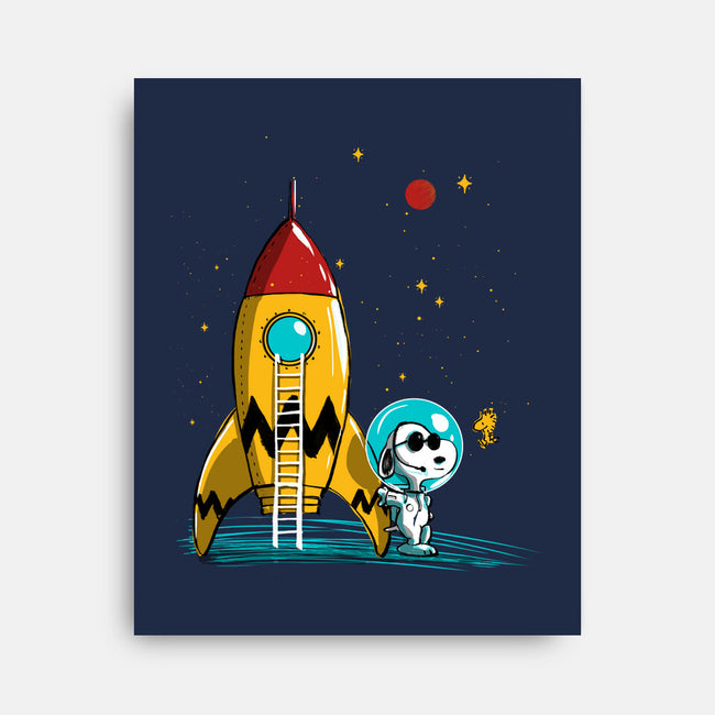 Space Explorer-None-Stretched-Canvas-kharmazero